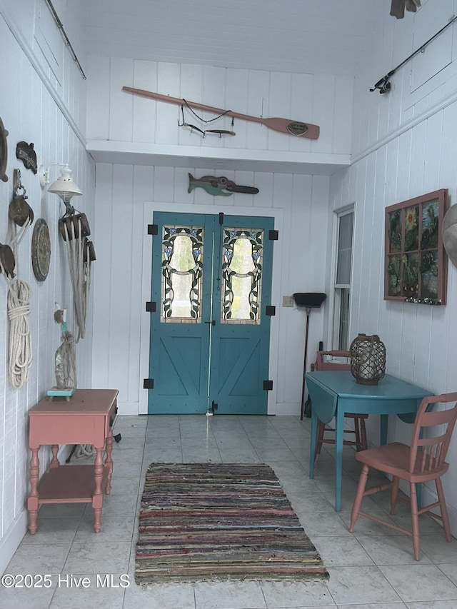 42 Brite Ln, Oriental, NC 28571 - interior space featuring wooden walls