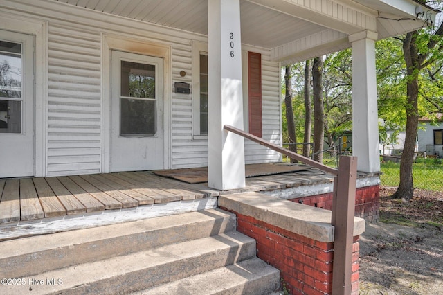 304 Ambler Ave, Rocky Mount, NC 27801 - entrance to property with a porch