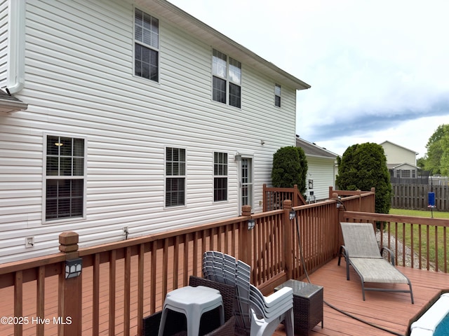 view of deck