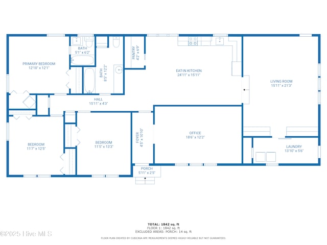 504 E S St, Fremont, NC 27830 - home floor plan