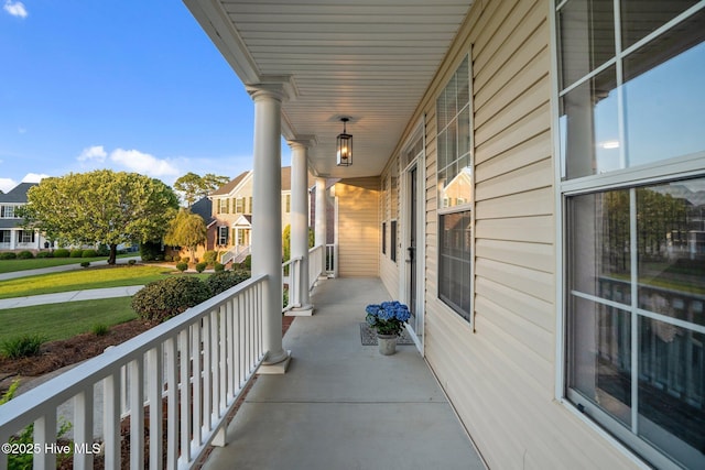 103 Penny Packer Ct, Wilmington, NC 28412 - exterior space with a porch