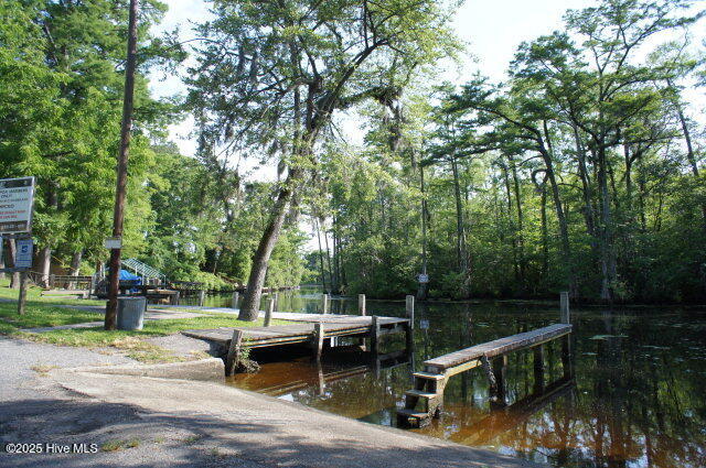 501 Blackfoot Trl, Edenton, NC 27932 - dock area featuring a water view