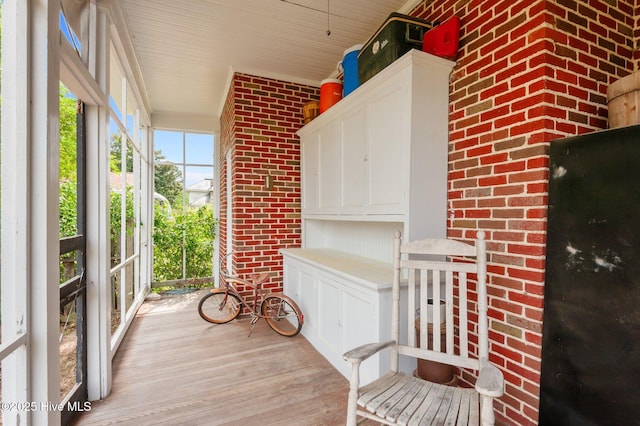 306 N Parker St, Elm City, NC 27822 - wooden terrace with covered porch