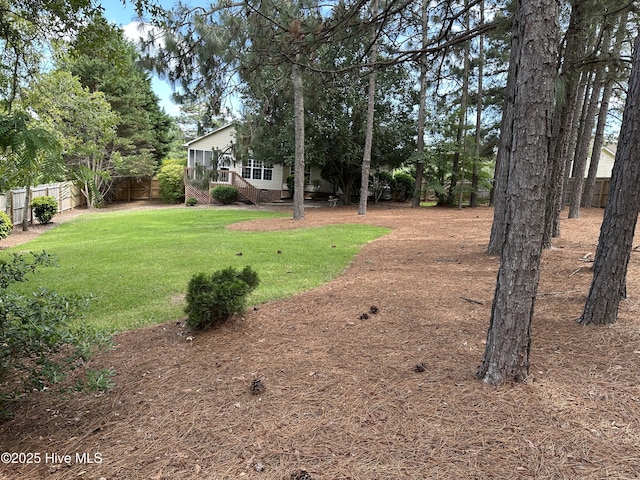 155 Patricia Ct, Whispering Pines, NC 28327 - view of yard