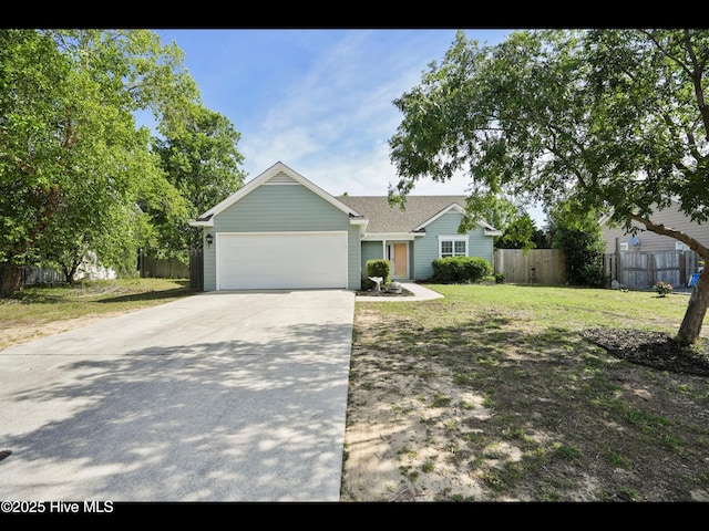 711 Glenarthur Dr, Wilmington, NC 28412 - view of front of home featuring a garage and driveway
