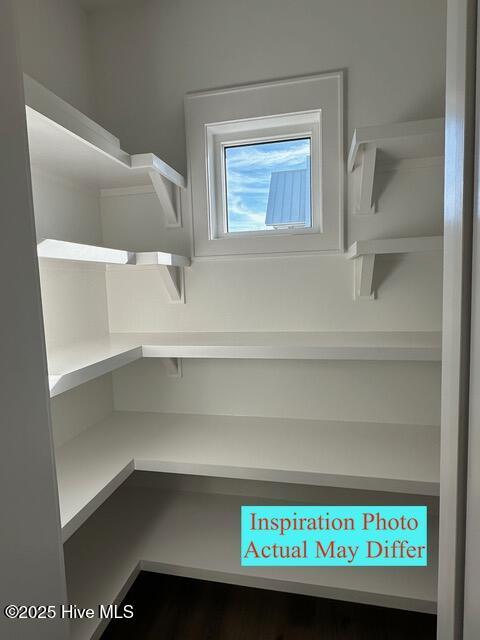 view of storage area