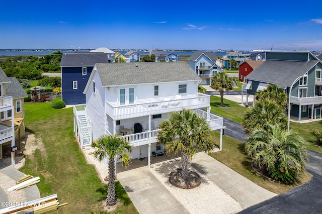104 Island Quay Ct, Atlantic Beach, NC 28512 - aerial perspective of suburban area