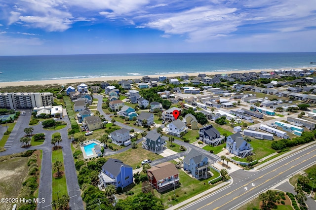 104 Island Quay Ct, Atlantic Beach, NC 28512 - aerial view of waterfront with a beach