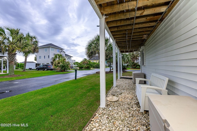 104 Island Quay Ct, Atlantic Beach, NC 28512 - view of grassy yard featuring a residential view