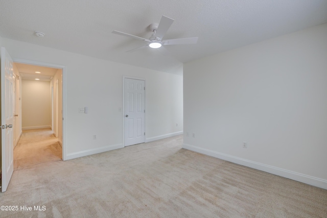 1708 N County Dr, Castle Hayne, NC 28429 - unfurnished room featuring ceiling fan, carpet flooring, and baseboards