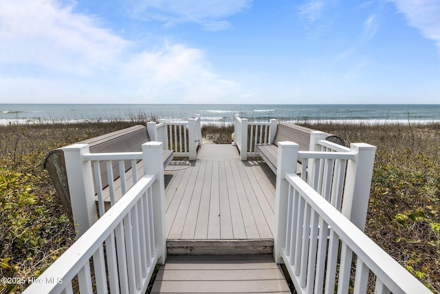 449 Maritime Pl, Pine Knoll Shores, NC 28512 - surrounding community featuring view of water and beach