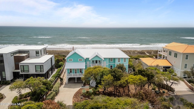 449 Maritime Pl, Pine Knoll Shores, NC 28512 - aerial view of extended coastline