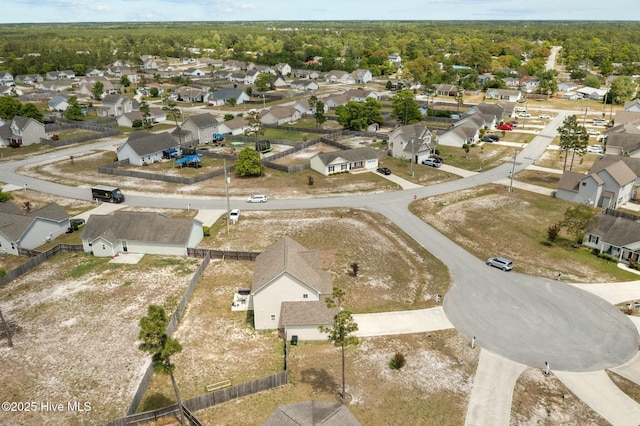 birds eye view of property featuring a residential view