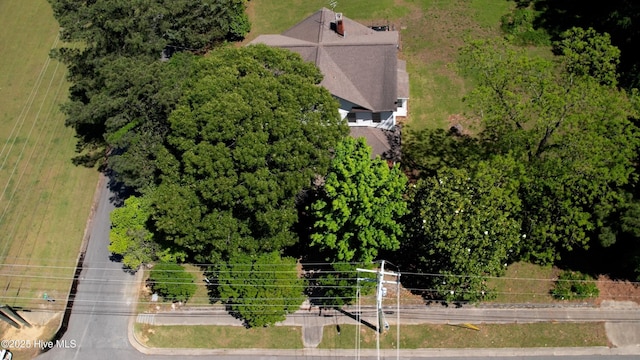 118 N 7th St, Smithfield, NC 27577 - aerial view of property and surrounding area