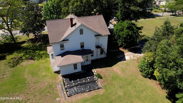 118 N 7th St, Smithfield, NC 27577 - view from above of property