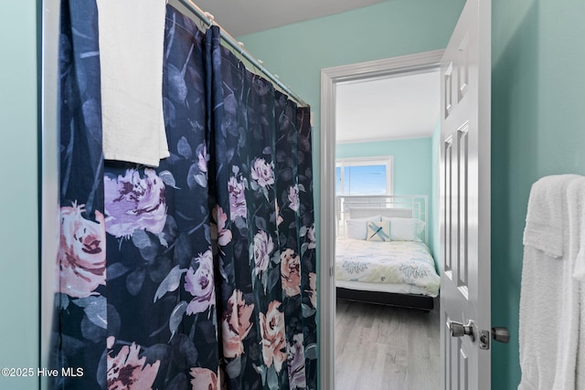 601 Caswell Beach Rd, Caswell Beach, NC 28465 - full bath with wood finished floors and crown molding