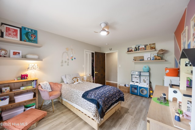 40 Inverness Rd, Pinehurst, NC 28374 - bedroom featuring wood finished floors, a closet, and ceiling fan