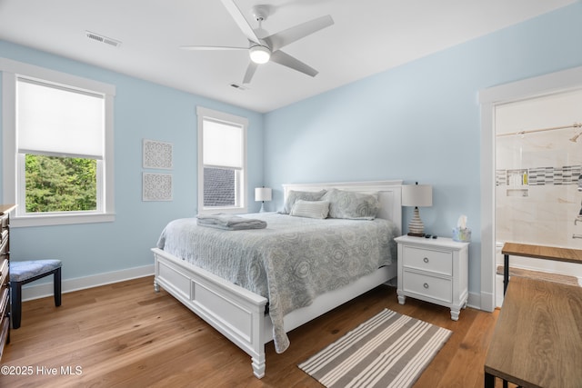 122 Back Creek Dr, Hertford, NC 27944 - bedroom featuring baseboards, visible vents, and multiple windows