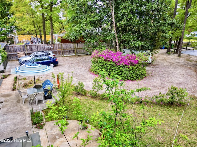 14 Sunnyvale Dr, Wilmington, NC 28412 - view of yard with a patio area and fence