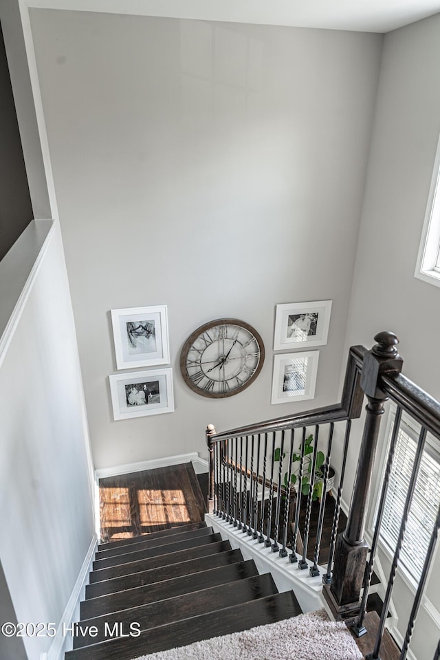 180 Cashew Loop, Cameron, NC 28326 - stairway with wood finished floors
