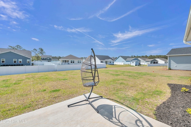 645 Ashvale Ln SE, Bolivia, NC 28422 - view of yard with a residential view, a patio area, and fence