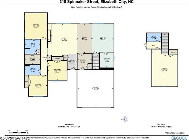 GEORGETOWN Spinnaker Dr, Elizabeth City, NC 27909 - floor plan