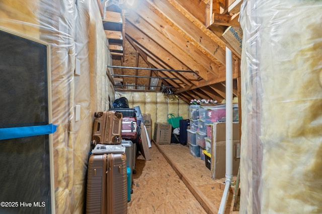111 Waterway Ct, Aydlett, NC 27916 - view of unfinished attic