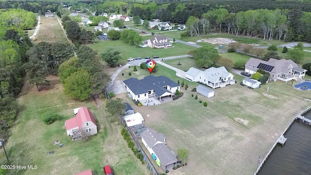 111 Waterway Ct, Aydlett, NC 27916 - drone / aerial view with a residential view