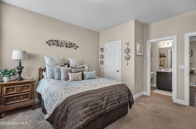 6509 Fawn Settle Dr, Wilmington, NC 28409 - carpeted bedroom featuring baseboards