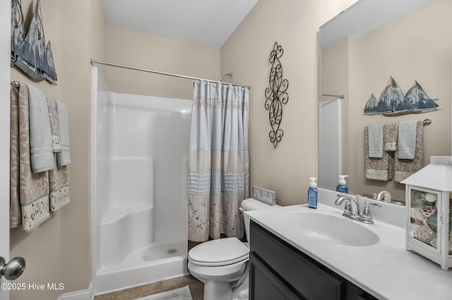 6509 Fawn Settle Dr, Wilmington, NC 28409 - bathroom with vanity and curtained shower
