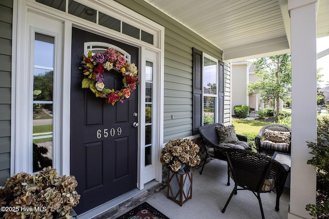 6509 Fawn Settle Dr, Wilmington, NC 28409 - property entrance with a porch