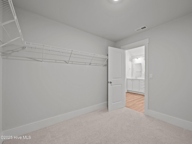 153 Ballantine Grove Ln, Newport, NC 28570 - spacious closet with carpet floors