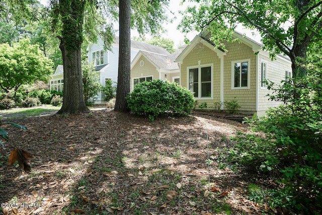 view of back of property