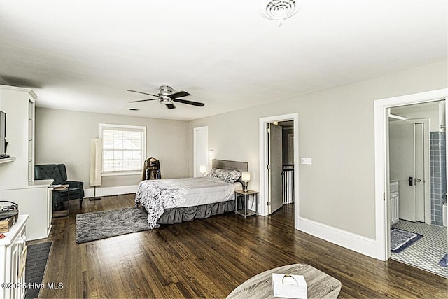 300 Moye Ave NW, Wilson, NC 27893 - bedroom with wood finished floors and a ceiling fan