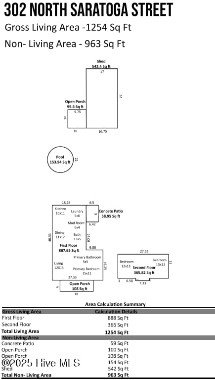 302 N Saratoga St, Stantonsburg, NC 27883 - floor plan