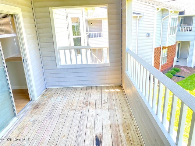 4105 Breezwood Dr Unit 203, Wilmington, NC 28412 - view of wooden terrace