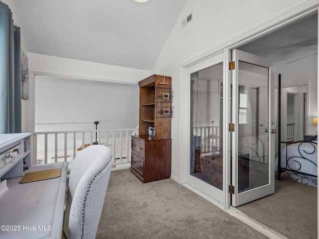 267 Live Oak Rd, Newport, NC 28570 - office space featuring carpet and vaulted ceiling
