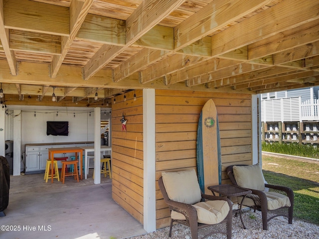 267 Live Oak Rd, Newport, NC 28570 - view of patio / terrace