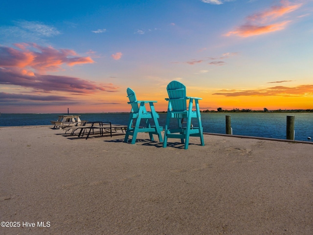 267 Live Oak Rd, Newport, NC 28570 - view of jungle gym featuring a water view