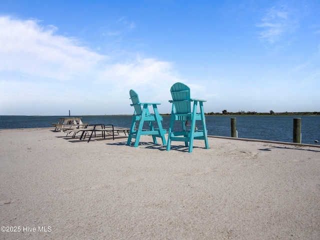 267 Live Oak Rd, Newport, NC 28570 - view of play area featuring a water view