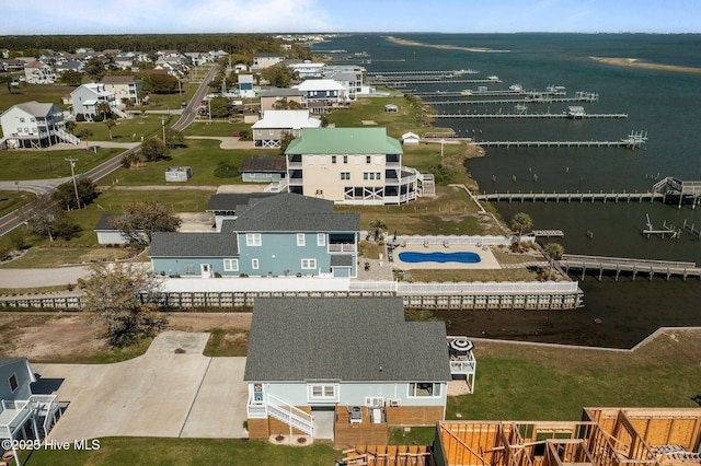 267 Live Oak Rd, Newport, NC 28570 - drone / aerial view of a large body of water
