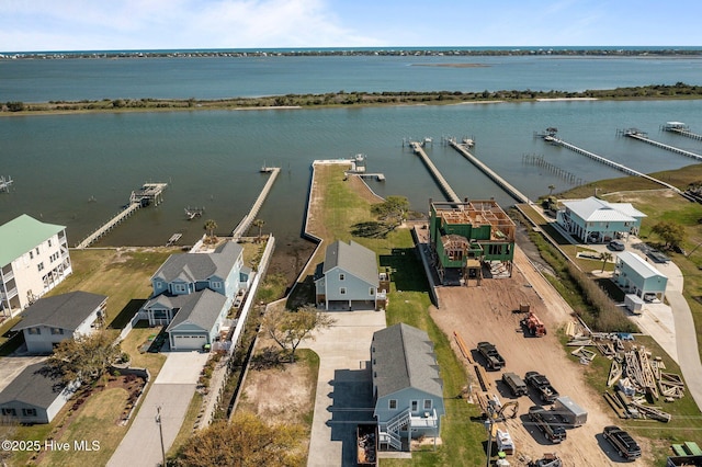 267 Live Oak Rd, Newport, NC 28570 - aerial view of a large body of water