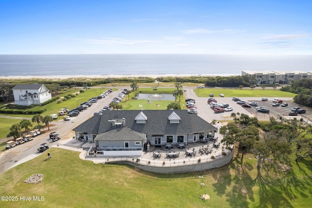 7501 E Oak Island Dr, Oak Island, NC 28465 - aerial view with a water view