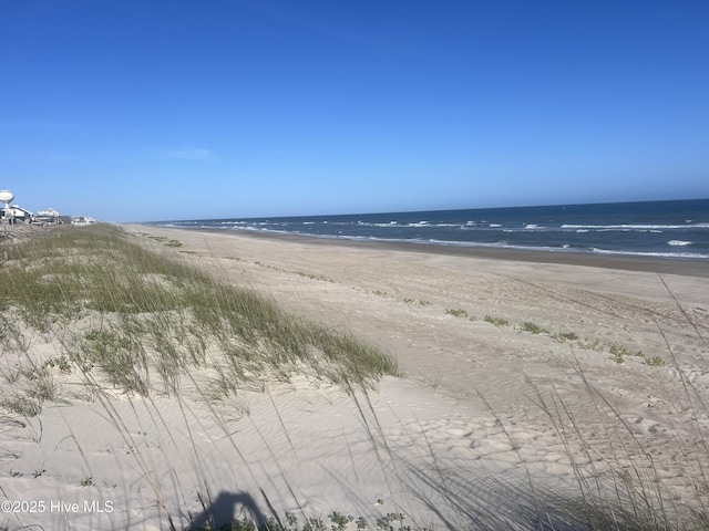 1113 Ocean Dr, Emerald Isle, NC 28594 - water view with a beach view
