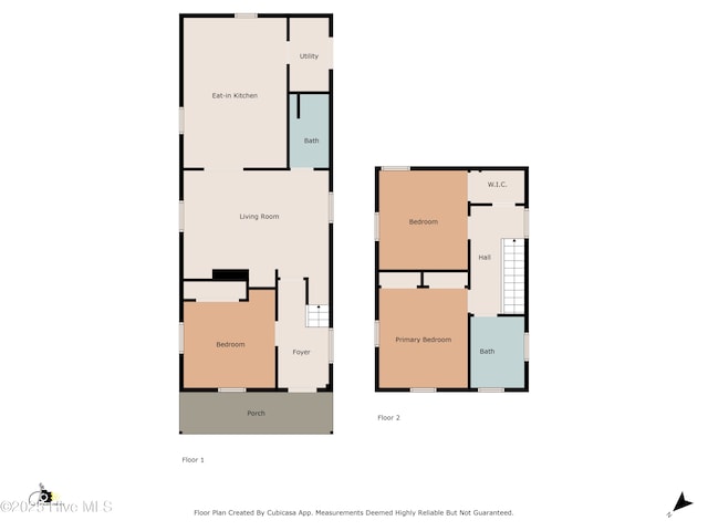 802 2nd St, Elizabeth City, NC 27909 - floor plan