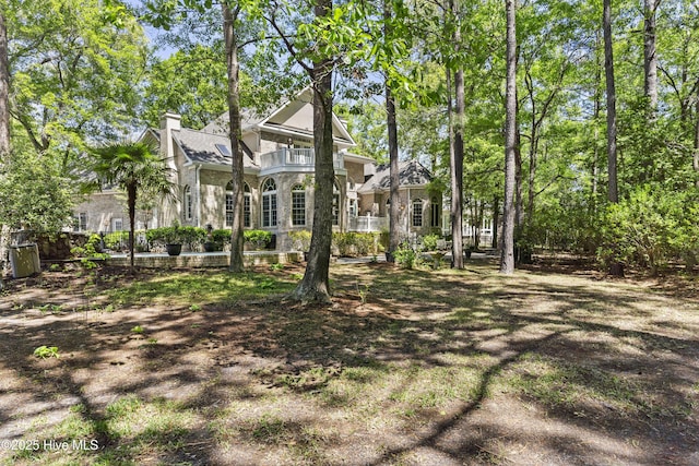 1626 Amberwood Dr SE, Bolivia, NC 28422 - exterior space featuring a balcony