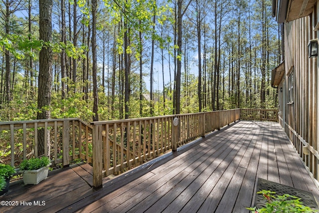121 Pinewood Acres Dr, Powells Point, NC 27966 - view of wooden deck