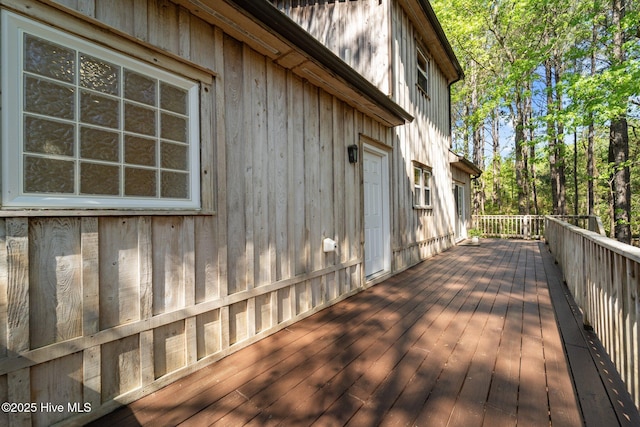 121 Pinewood Acres Dr, Powells Point, NC 27966 - view of wooden terrace