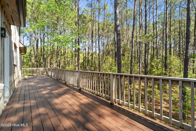121 Pinewood Acres Dr, Powells Point, NC 27966 - view of wooden deck