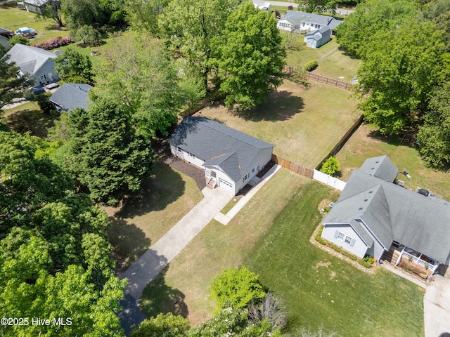drone / aerial view